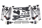 BDS Suspension 6 Inch Lift Kit w/ Radius Arm FOX 2.5 Performance Elite Coil-Over Conversion Ford F250/F350 Super Duty 05-07 4WD Diesel 4 Inch Block With Overload (BDS1945FPE)