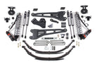 BDS Suspension 6 Inch Lift Kit w/ Radius Arm FOX 2.5 Performance Elite Coil-Over Conversion Ford F250/F350 Super Duty 05-07 4WD Diesel 6 Inch Leaf Springs (BDS1947FPE)