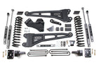 BDS Suspension 6 Inch Lift Kit w/ Radius Arm Ford F250/F350 Super Duty 05-07 4WD Diesel 6 Inch Leaf Springs Fox 2.0 Performance (BDS1947FS)