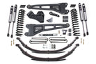 BDS Suspension 6 Inch Lift Kit w/ Radius Arm Ford F250/F350 Super Duty 05-07 4WD Gas 6 Inch Leaf Springs Fox 2.0 Performance (BDS1952FS)