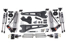 BDS Suspension 6 Inch Lift Kit w/ Radius Arm FOX 2.5 Performance Elite Coil-Over Conversion Ford F250/F350 Super Duty 08-10 4WD Diesel Block Kit Without Factory Overload (BDS1953FPE)