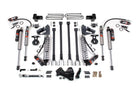 BDS Suspension 4 Inch Lift Kit w/ 4-Link FOX 2.5 Performance Elite Coil-Over Conversion Ford F250/F350 Super Duty 17-19 4WD Diesel 5 Inch Block 2 Leaf Main Fox 2.5 Performance Elite Shocks (BDS1964FPE)