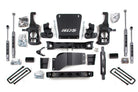 BDS Suspension 6.5 Inch Lift Kit Silverado/Sierra 2500HD/3500 11-19 2/4WD 5 Inch Block without Overload NX2 Nitro Shocks (BDS196H)