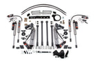 BDS Suspension 6 Inch Lift Kit w/ 4-Link FOX 2.5 Performance Elite Coil-Over Conversion Ford F250/F350 Super Duty 17-19 4WD Diesel Block Kit and Add A Leaf Fox 2.5 Performance Elite Shoces (BDS1978FPE)