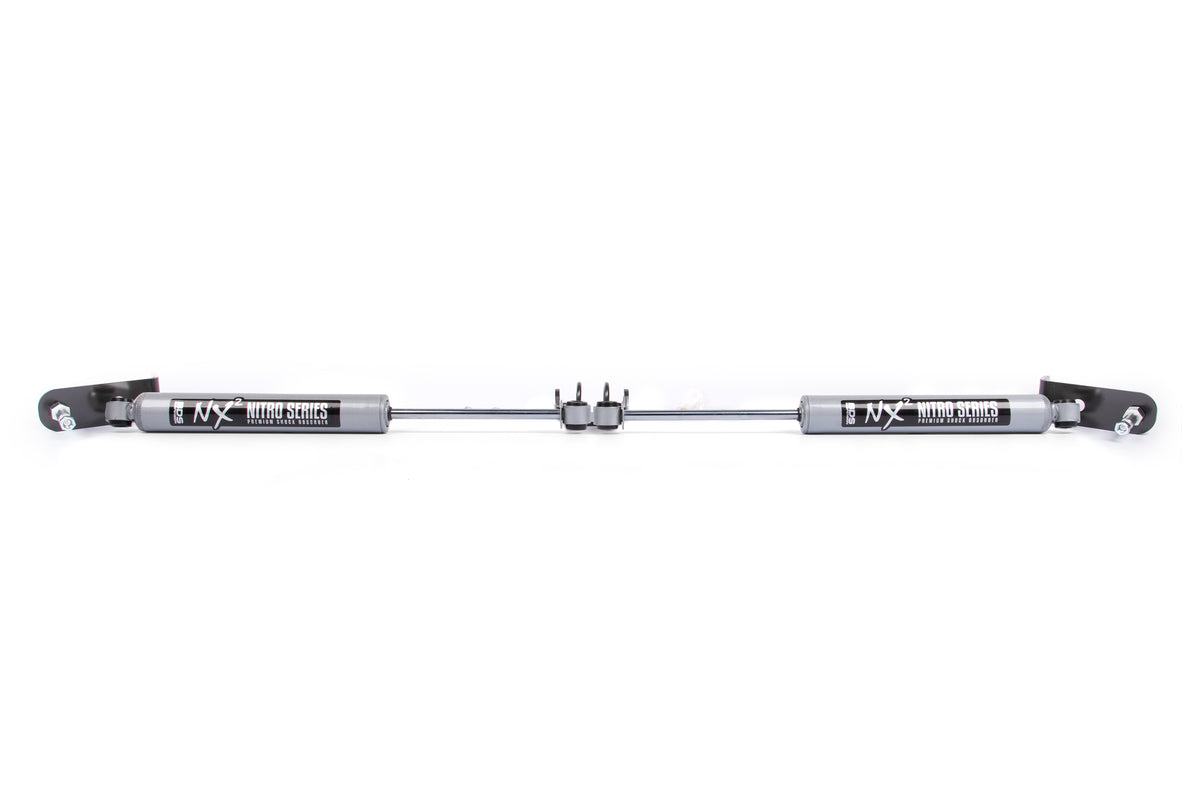 BDS Suspension Dual Steering Stabilizer Kit w/ NX2 Shocks Silverado/Sierra 1500 99-06 4WD (BDS2003DH)
