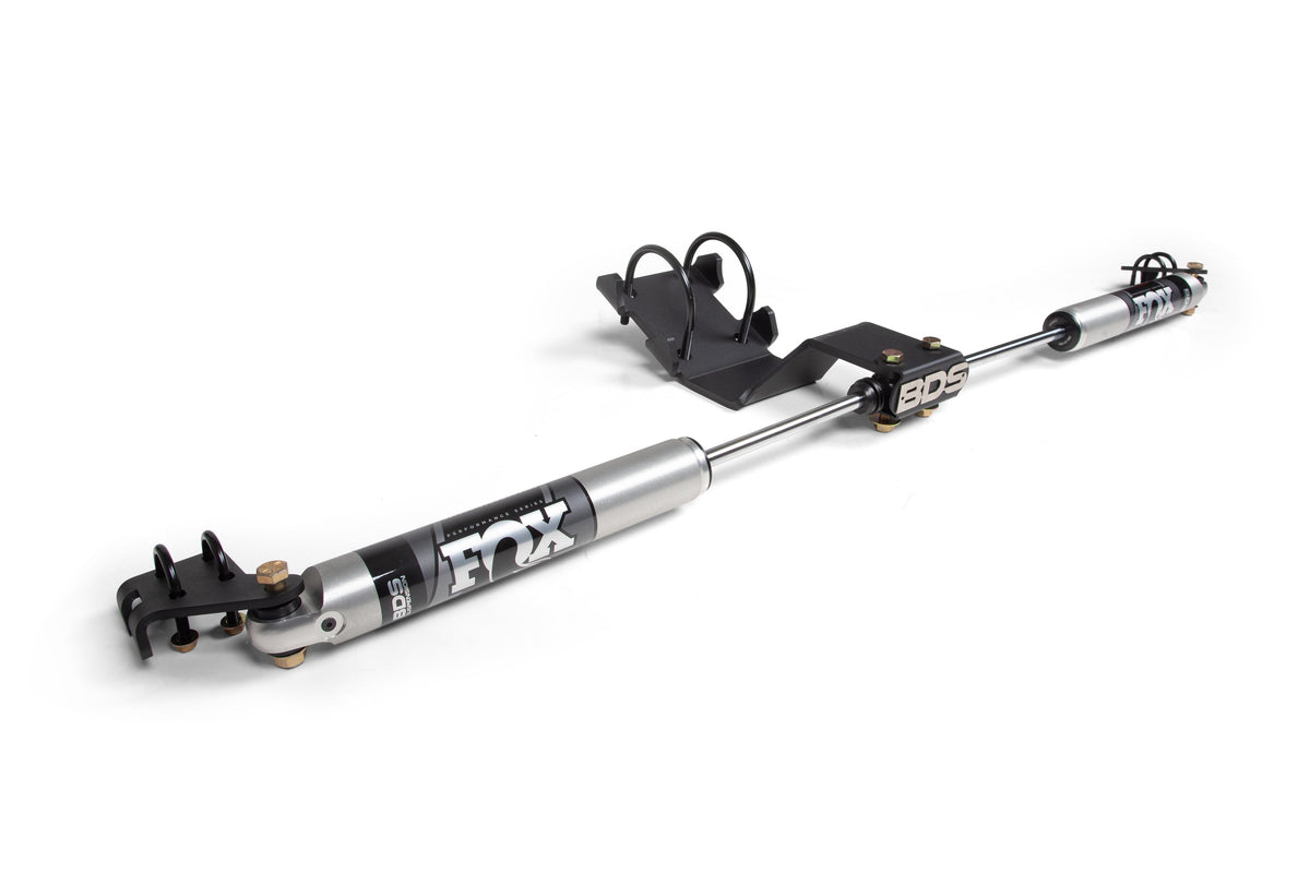 BDS Suspension 05-26 Ford F-250/F-350 4WD 0-2 Inch Steering Stabilizer Kit, Fox 2.0 IFP Performance Series Shocks Front BDS Suspension (BDS2033DF)