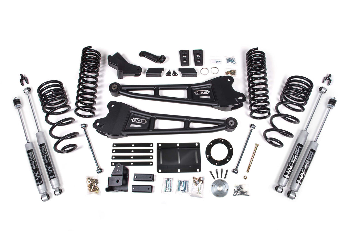 BDS Suspension 6 Inch Lift Kit w/ Radius Arm Ram 2500 14-18 4WD Diesel Fox Performance Elite (BDS2100FPE)