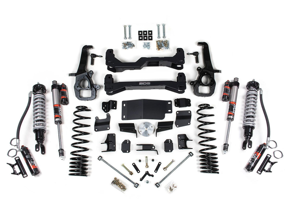 BDS Suspension 2025-2026 Ram 1500 4WD 6 Inch Suspension Lift Kit 5 Inch Rear Coil SpringLarge BoreFox 2.5 PES C/O Front Fox 2.5 PES Rear BDS Suspension (BDS2115FPE)