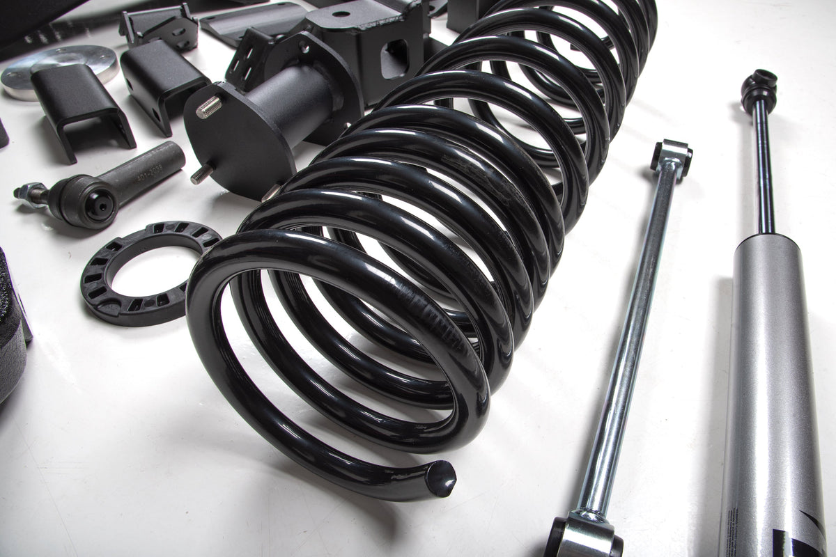 BDS Suspension 2025-2026 Ram 1500 4WD 4 Inch Suspension Lift Kit 3 Inch Rear Coil SpringLarge BoreFox 2.5 PES C/O Front Fox 2.0 Rear BDS Suspension (BDS2117PSS)
