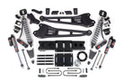 BDS Suspension 13-18 Ram 3500 4WD 4 Inch Radius Arm Suspension Lift Kit, 2 Inch Rear, Block, 6 Bolt Diesel - Fox 2.5 Performance Elite Series C/O Front, Fox 2.5 Performance Elite Series Rear BDS Suspension (BDS2129PES)