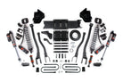 BDS Suspension 13-18 Ram 3500 4WD 4 Inch 4-Link Suspension Lift Kit, 2 Inch Rear, Block, 8 Bolt Diesel - Fox 2.5 Performance Elite Series C/O Front, FOX 2.0 Front Bump, Fox 2.5 Performance Elite Series Rear BDS Suspension (BDS2130PESB)