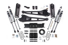 BDS Suspension 13-18 Ram 3500 4WD (Diesel) 6 Inch Radius Arm Suspension Lift Kit, 8-Bolt Indexing Ring, 5 Inch Rear Lift, Block - Fox 2.5 Performance Elite Series Shocks BDS Suspension (BDS2134FPE)