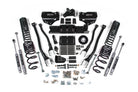 BDS Suspension 2025 Ram 2500 4WD (Diesel) 4 Inch 4-Link Suspension Lift Kit W/ Indexing Ring, 2.5 Inch Rear Lift, Coil Spring - NX2 Shocks BDS Suspension (BDS2138H)