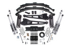 BDS Suspension 13-18 Ram 3500 4WD (Diesel) 6 Inch Radius Arm Suspension Lift Kit, 8-Bolt Indexing Ring, 4 Inch Rear Lift, Block - Fox 2.0 IFP Performance Series Shocks BDS Suspension (BDS2139FS)