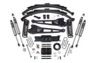BDS Suspension 13-18 Ram 3500 4WD (Diesel) 6 Inch Radius Arm Suspension Lift Kit, 8-Bolt Indexing Ring, 4 Inch Rear Lift, Block - NX2 Nitro Series Shocks BDS Suspension (BDS2139H)
