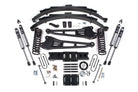 BDS Suspension 13-18 Ram 3500 4WD (Diesel) 6 Inch Radius Arm Suspension Lift Kit, 8-Bolt Indexing Ring, 4.5 Inch Rear Lift, Leaf Spring - Fox 2.5 Performance Elite Series Shocks BDS Suspension (BDS2140FPE)