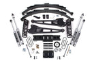 BDS Suspension 13-18 Ram 3500 4WD (Diesel) 6 Inch Radius Arm Suspension Lift Kit, 8-Bolt Indexing Ring, 4.5 Inch Rear Lift, Leaf Spring - Fox 2.0 IFP Performance Series Shocks BDS Suspension (BDS2140FS)