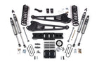BDS Suspension 13-18 Ram 3500 4WD (Diesel) 6 Inch Radius Arm Suspension Lift Kit, 4 Inch Rear Lift, Block, 6 Bolt - Fox 2.5 IFP Performance Series HTO Shocks BDS Suspension (BDS2142PS)