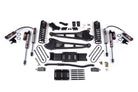 BDS Suspension 25-26 Ram 3500 4WD  (Diesel) 4 Inch Radius Arm Suspension Lift Kit, 3 Inch Rear Lift w/o Overload, Block - Fox 2.5 PES Shocks BDS Suspension (BDS2150FPE)