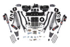 BDS Suspension 25-26 Ram 3500 (Diesel) 4 Inch 4-Link Suspension Lift Kit, 2 Inch Rear Lift, Block W/ Overload - Fox 2.5 PES C/O, Fox 2.5 PES Shocks BDS Suspension (BDS2158PES)