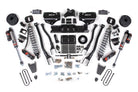 BDS Suspension 25-26 Ram 3500 (Diesel) 4 Inch 4-Link Suspension Lift Kit W/ Indexing Ring, 3 Inch Rear Lift, Block W/ OE Air Assist - Fox 2.5 PES C/O, Fox 2.5  PES Shocks BDS Suspension (BDS2159PES)