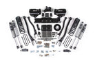 BDS Suspension 25-26 Ram 3500 (Gas) 4 Inch 4-Link Suspension Lift Kit W/ Indexing Ring, 3 Inch Rear Lift w/o Overload, Block - Fox 2.5 IFP PS Shocks BDS Suspension (BDS2160PS)