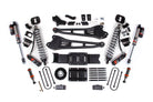 BDS Suspension 25-26 Ram 3500 (Diesel) 4 Inch Radius Arm Suspension Lift Kit W/ Indexing Ring, 2 Inch Rear Lift, Block W/O Overload - Fox 2.5 PES C/O and Fox 2.0 IFP Bump Stop, Fox 2.5 PES Shocks BDS Suspension (BDS2167PESB)