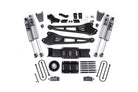 BDS Suspension 25-26 Ram 3500 (Diesel) 4 Inch Radius Arm Suspension Lift Kit W/ Indexing Ring, 2 Inch Rear Lift, Block W/O Overload - Fox 2.5 PES C/O, Fox 2.5 PS IFP Shocks BDS Suspension (BDS2167PPS)