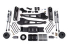 BDS Suspension 25-26 Ram 3500 (Gas) 4 Inch Radius Arm Suspension Lift Kit W/ Indexing Ring, 3 Inch Rear Lift, OE Air Bag - Fox 2.0 IFP PS Shocks BDS Suspension (BDS2174FS)