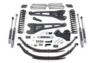 BDS Suspension 4 Inch Lift Kit w/ Radius Arm Ford F250/F350 Super Duty 17-19 4WD Diesel 5 Inch Block 2 Leaf Main Fox 2.5 Performance Elite Shocks (BDS2220FPE)