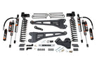 BDS Suspension 4 Inch Lift Kit w/ Radius Arm Ford F250/F350 Super Duty 17-19 4WD Gas 5 Inch Block 2 Leaf Main Fox 2.5 Performance Elite (BDS2221FPE)
