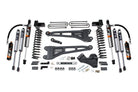 BDS Suspension 5 Inch Lift Kit w/ Radius Arm Ford F250/F350 Super Duty 23-24 4WD Gas 5 Inch Block with 2 Leaf Main Fox 2.5 Performance Elite (BDS2243FPE)
