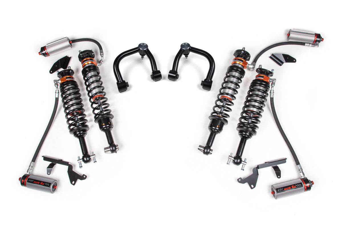 BDS Suspension 21-25 Ford Bronco Suspension Lift Kit, (Base 2DR/4DR, 4/4.5 Inch Front, 3-3.5 Inch Rear), (Sasquatch 2DR/4DR, 3-3.5 Inch Front, 2-2.5 Inch Rear), Fox 3.0 Factory Race Series C/O BDS Suspension (BDS2245FRS)