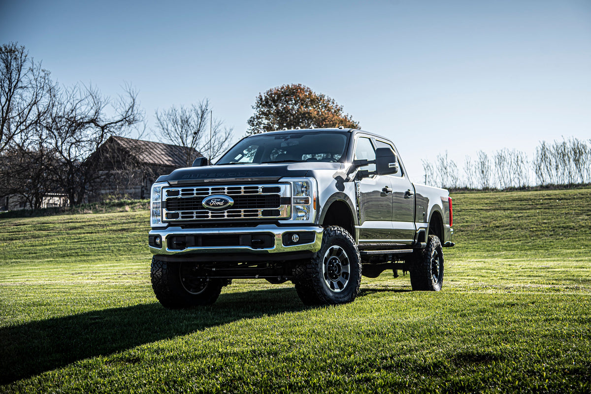 BDS Suspension 23-26 Ford F-250/F-350 Super Duty 4WD 5 Inch 4-Link Suspension Lift Kit, 3 Inch Rear, Block, Gas - NX2 Nitro Series Shocks BDS Suspension (BDS2247H)
