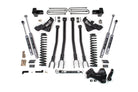 BDS Suspension 23-26 Ford F-350 4WD 5 Inch 4-Link Suspension Lift Kit, 2 Inch Rear, Block, Gas, DRW - Fox 2.5 Performance Elite Series Shocks BDS Suspension (BDS2251FPE)
