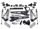 BDS Suspension 23-26 Ford F-250/F-350 SRW 4WD 7 Inch Radius Arm Suspension Lift Kit, 4.5 Inch Rear, Block, Diesel - Fox 2.5 Performance Elite Series C/O Front, Fox 2.5 Performance Elite Series Rear BDS Suspension (BDS2258PES)