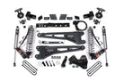 BDS Suspension 23-26 Ford F-250/F-350 SRW 4WD 7 Inch Radius Arm Suspension Lift Kit, 4.5 Inch Rear, Block, Diesel - Fox 2.5 Performance Elite Series C/O Front, Fox 2.5 IFP Performance Series Rear BDS Suspension (BDS2258PPS)