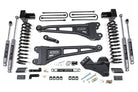 BDS Suspension 23-26 Ford F-350 DRW 4WD 5 Inch Radius Arm Suspension Lift Kit, 3 Inch Rear, Block, Gas - NX2 Nitro Shocks Front and Rear Shocks BDS Suspension (BDS2262H)