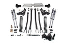 BDS Suspension 23-26 Ford F-250/F-350 4WD 5 Inch 4-Link Suspension Lift Kit, 3 Inch Rear, Block (W/O Overload), Gas - Fox 2.5 Performance Elite Series Shocks Front and Rear BDS Suspension (BDS2265FPE)