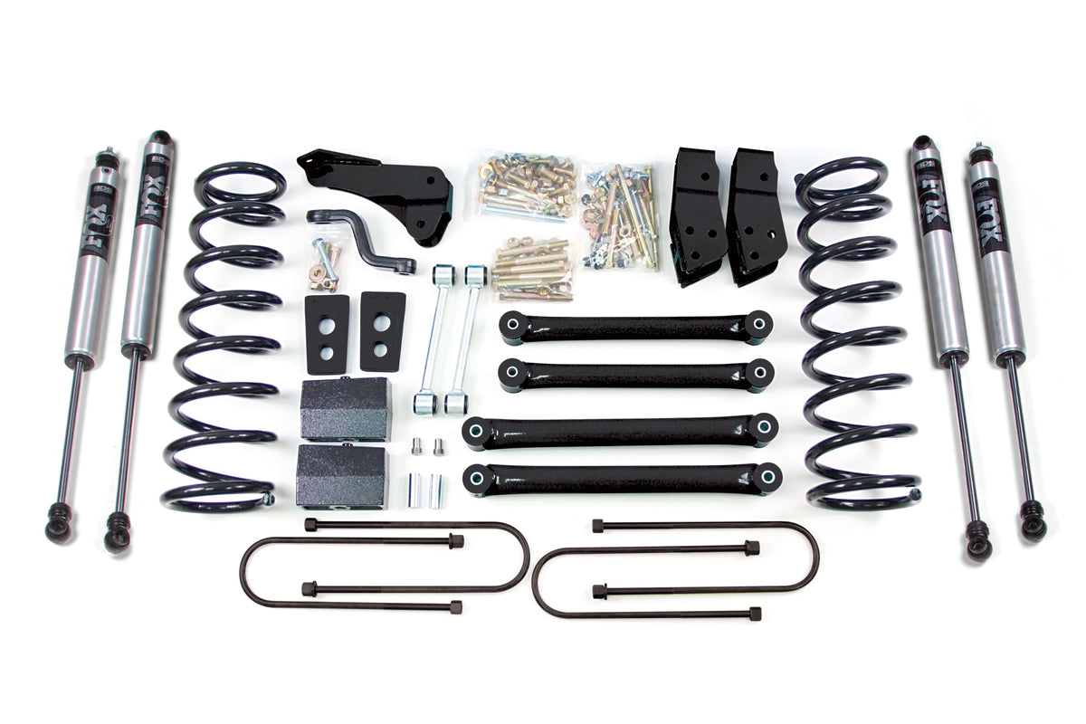 BDS Suspension 08 Dodge Power Wagon 4 Inch Lift Kit Block w/4 Inch Axle - NX2 Nitro Series Shocks BDS Suspension (BDS297H)