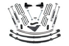 BDS Suspension 6 Inch Lift Kit Ford Excursion 00-05 4WD Block Kit and Add A Leaf NX2 Nitro (BDS302H)