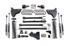 BDS Suspension 4 Inch Lift Kit w/ 4-Link Ford F250/F350 Super Duty 05-07 4WD Diesel Block Kit With Factory Overload Fox 2.0 Performance (BDS346FS)