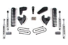 BDS Suspension 4 Inch Lift Kit Ford F150/Bronco 80-96 4WD Block Kit and Add A Leaf NX2 Nitro (BDS362H)