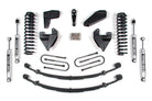 BDS Suspension 6 Inch Lift Kit w/ Radius Arm Ford F150/Bronco 80-96 4WD Leaf Springs NX2 Nitro (BDS369H)