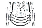BDS Suspension 4.5 Inch Lift Kit Jeep Wrangler YJ 87-95 Heavy Duty Leaf Spring NX2 Nitro (BDS412H)