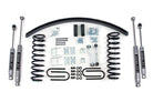 BDS Suspension 3 Inch Lift Kit Jeep Cherokee XJ 84-01 Chrysler 8.25 Leaf Springs NX2 Nitro (BDS432H)