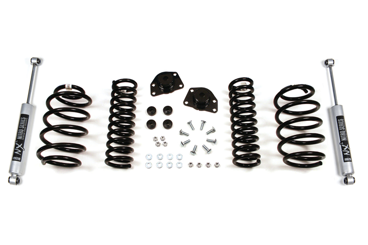 BDS Suspension 2 Inch Lift Kit Jeep Liberty KJ 02-07 NX2 Nitro Shocks (BDS442H)