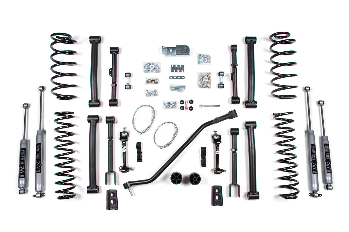 BDS Suspension 4.5 Inch Lift Kit Jeep Grand Cherokee ZJ 93-98 Fox 2.0 Performance Shocks (BDS450FS)