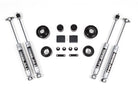 BDS Suspension 2 Inch Lift Kit Coil Spacer Jeep Wrangler JK 07-18 2/4-Door NX2 Nitro Shocks (BDS463H)
