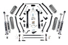 BDS Suspension 6.5 inch long arm lift kit Jeep Wrangler TJ and TJ Rubicon 1997-2006 NX2 Nitro (BDS467H)